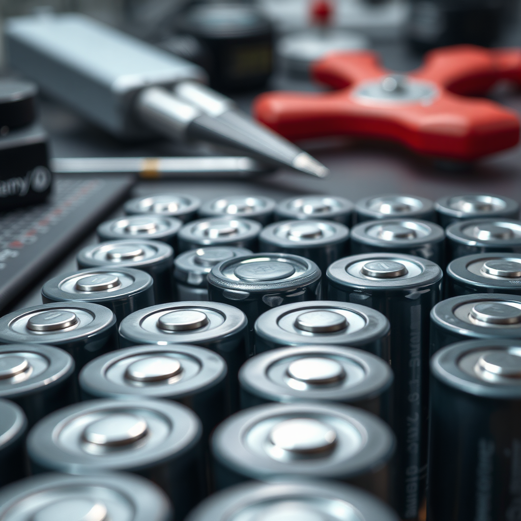 18650 šūnas ar punktmetinājuma punktiem