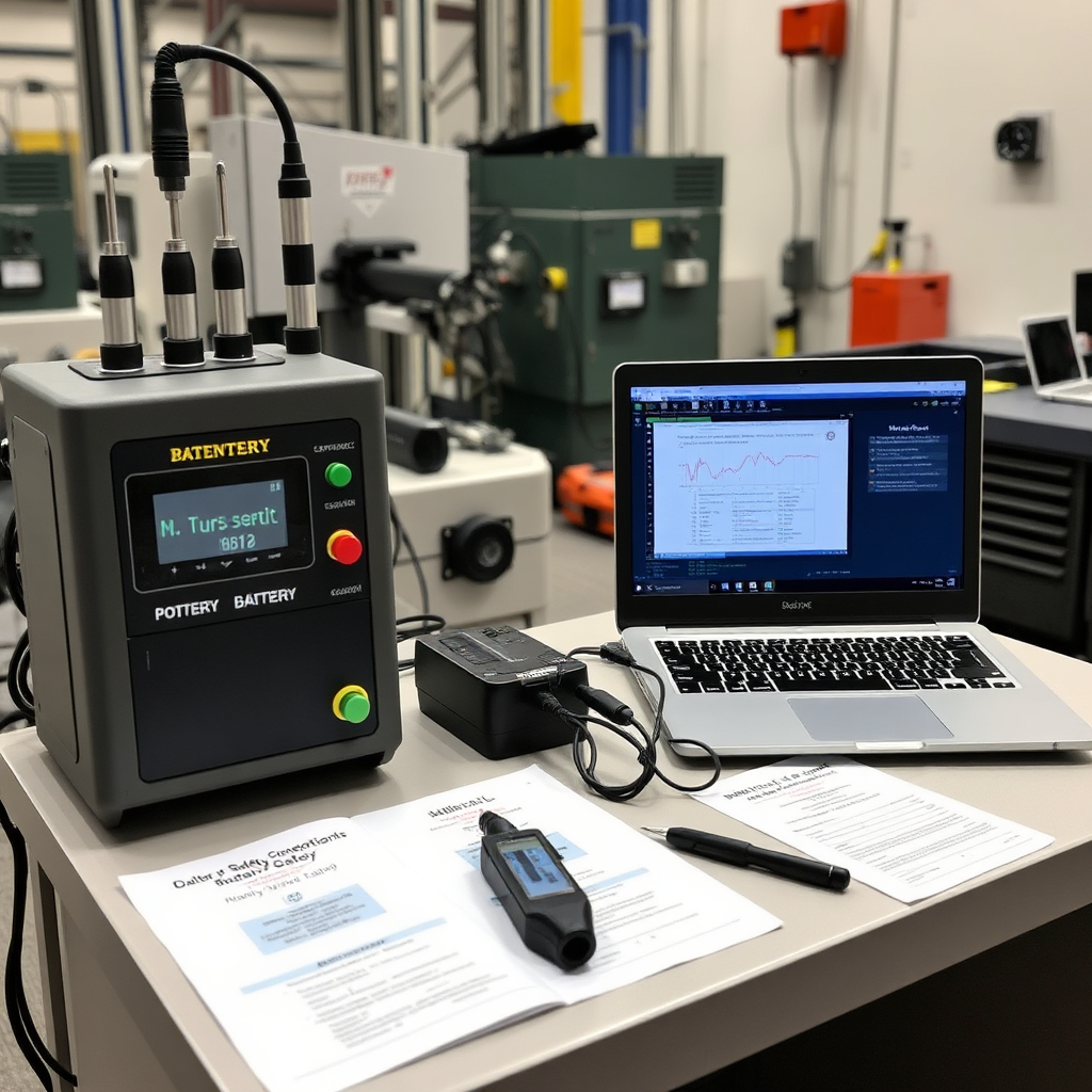 Meistars ar drošības brillēm strādā pie punktmetināšanas iekārtas